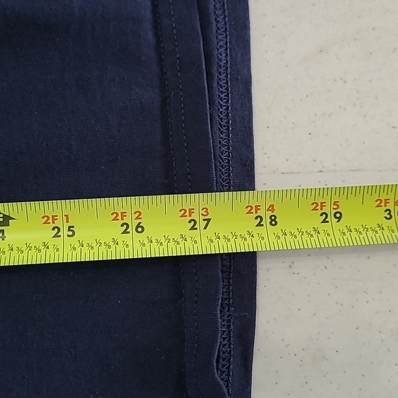 Simply Southern Navy Shirt with Pink Cowboy Boots Design size Medium - Picture 7 of 8